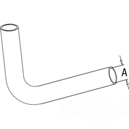 Aftermarket Upper Radiator Hose Fits Ford Fits New Holland Tractor 4200 (Diesel & C5NN8260E